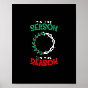 Christmas Christian - Tis The Season Poster