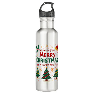 Christmas Christmas Christmas Christmas Christmas  710 Ml Water Bottle