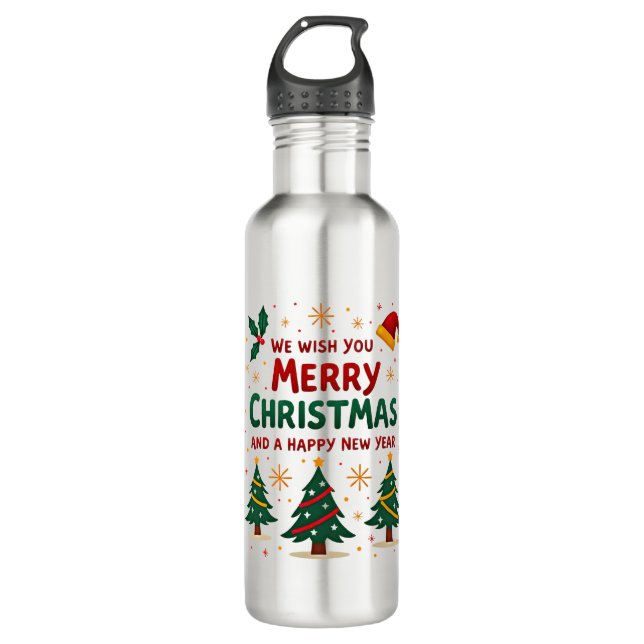 Christmas Christmas Christmas Christmas Christmas  710 Ml Water Bottle (Front)