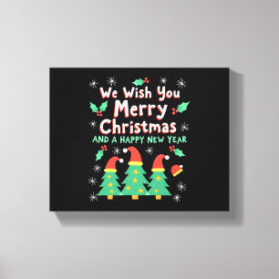 Christmas Christmas Christmas Christmas Christmas Canvas Print
