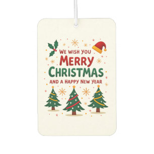 Christmas Christmas Christmas Christmas Christmas  Car Air Freshener