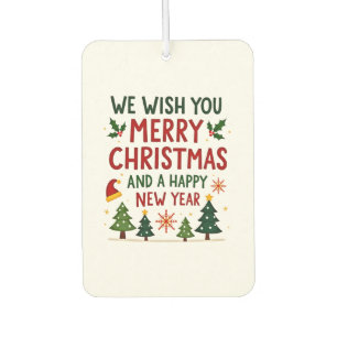 Christmas Christmas Christmas Christmas Christmas  Car Air Freshener