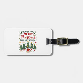 Christmas Christmas Christmas Christmas Christmas  Luggage Tag
