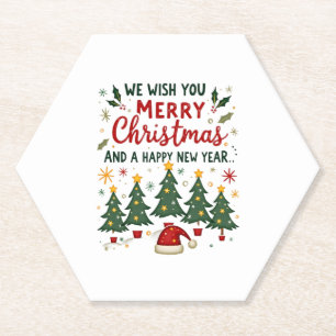Christmas Christmas Christmas Christmas Christmas  Paper Coaster