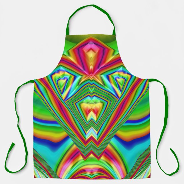 CHRISTMAS ~ Christmas shades colors ~ Apron (Front)