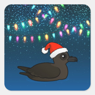 Christmas Christmas Shearwater Square Sticker