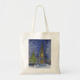 Christmas Church Tote Bag