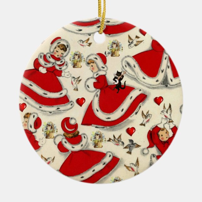 Christmas Circle Ornament (Front)