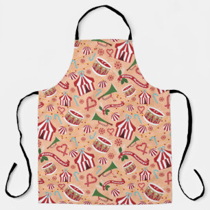 Christmas Circus Apron