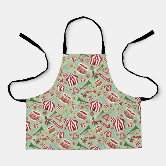 Christmas Circus Apron (Front)