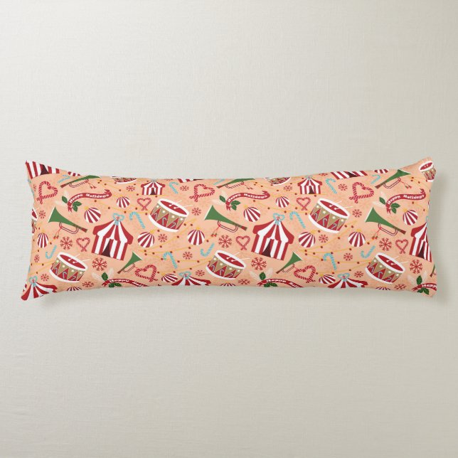 Christmas Circus Body Cushion (Front)