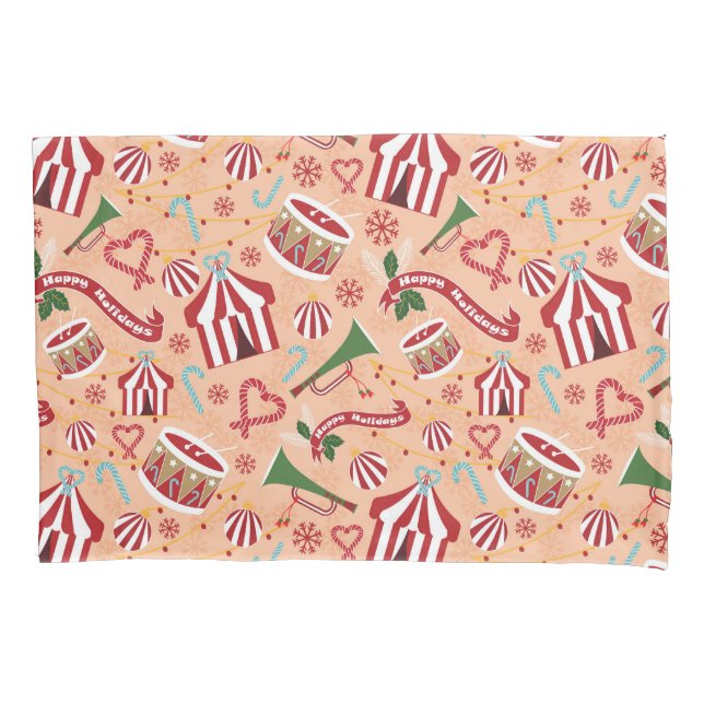 Christmas Circus Pillowcase (Front)