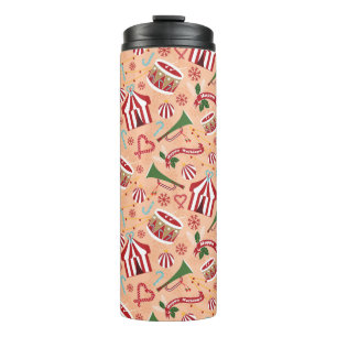 Christmas Circus Thermal Tumbler