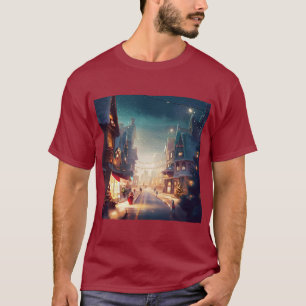 Christmas City Street 2 T-Shirt