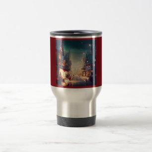 Christmas City Street 2 Travel Mug