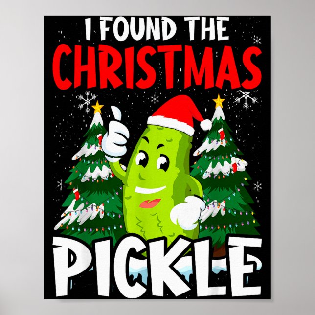 Christmas Ckle Lover Gift Co. I Found The Christma Poster (Front)