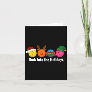 Christmas Ckleball Santa Reindeer Elf Ugly Xmas Sw Card