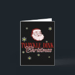 Christmas Ckleball Twinkle Dink Vintage Santa Ckle Card<br><div class="desc">Christmas Ckleball Twinkle Dink Vintage Santa Ckleball</div>