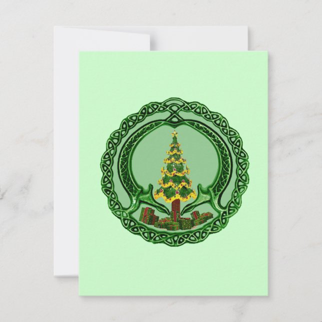 Christmas Claddagh Holiday Card (Front)