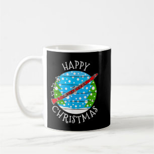 Christmas Clarinet, Clarinetist Woodwind Musician Coffee Mug