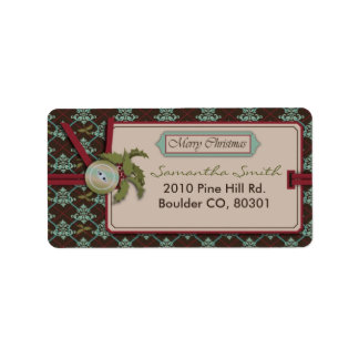 Christmas Classic Address Label