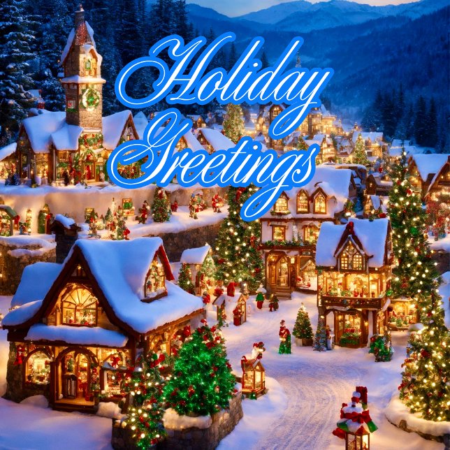 Christmas Classic Colourful Holiday Greetings (Creator Uploaded)