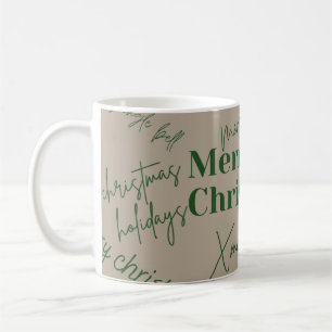 christmas classic mug
