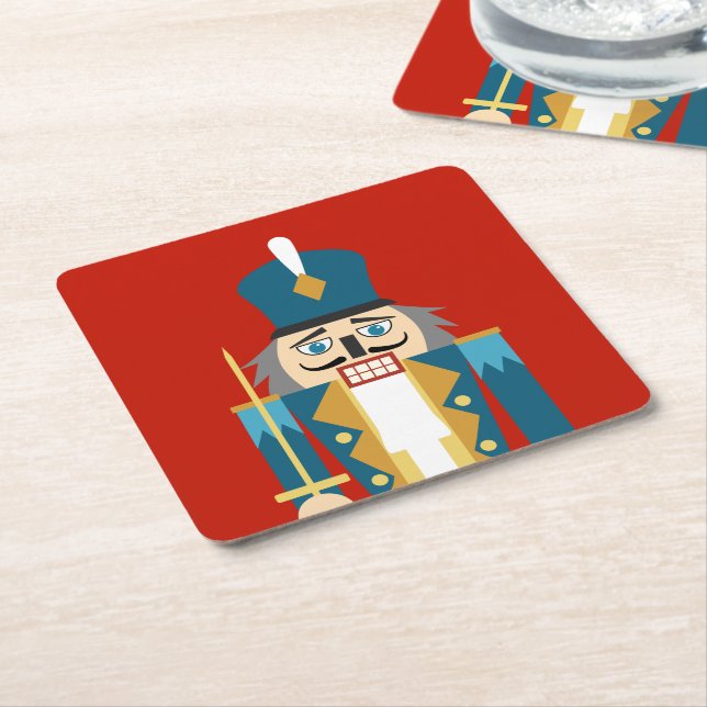 Christmas Classic Nutcracker Coaster (Angled)