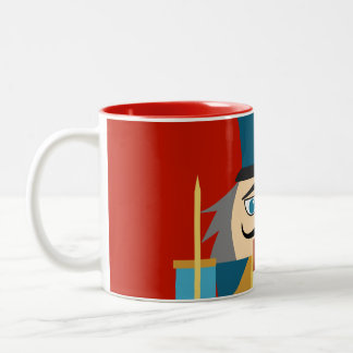 Christmas Classic Nutcracker Coaster Two-Tone Coffee Mug