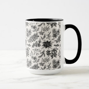 Christmas Classic Vintage Pattern Mug