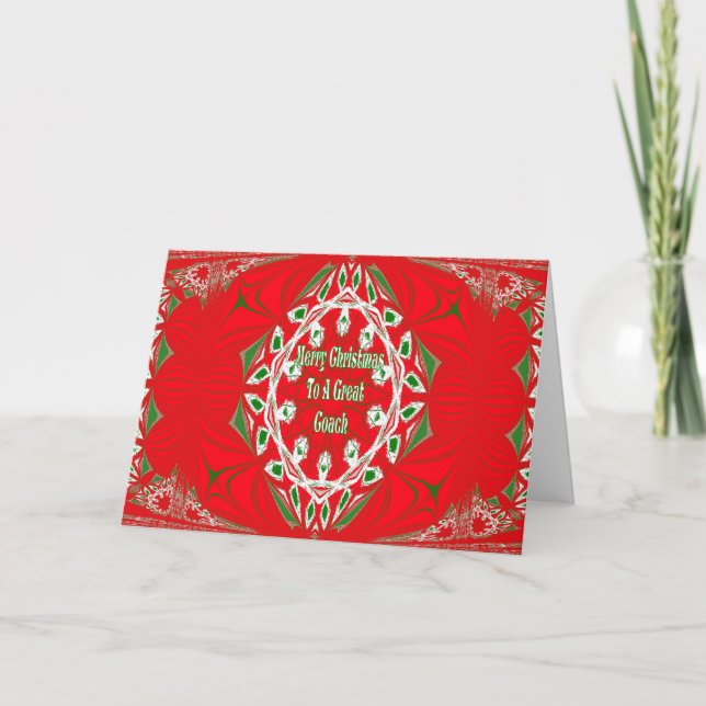 Christmas Coach Card (Front)