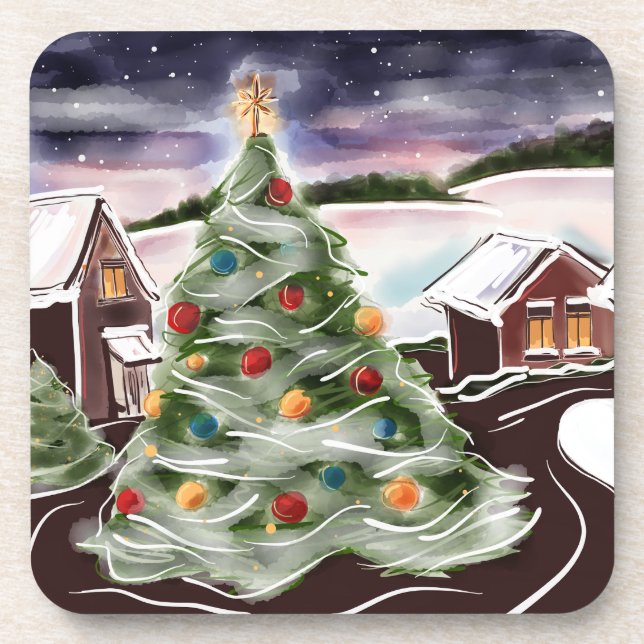 Christmas Coasters (Set of Six) (Front)