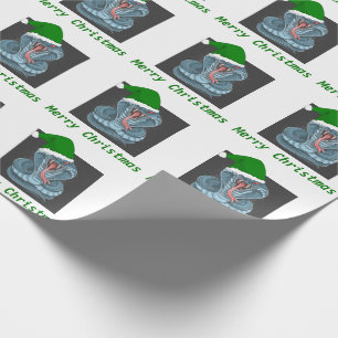 Christmas Cobra Wrapping Paper