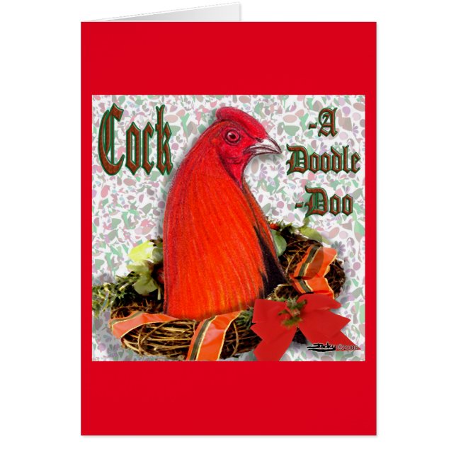 Christmas Cockadoodledoo (Front)