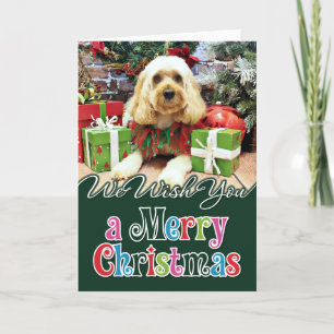 Christmas - Cockapoo - Buddy Holiday Card
