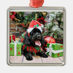 Christmas - Cockapoo - Jack Metal Tree Decoration