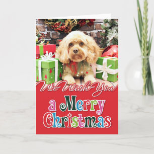 Christmas - Cockapoo - Morgan Holiday Card