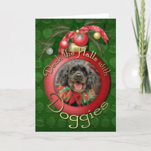 Christmas - Cockapoo - Rocky Holiday Card