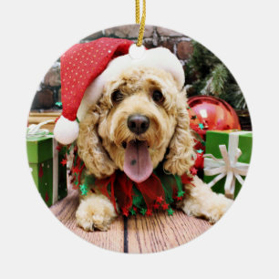 Christmas - Cockapoo - Sadie Ceramic Tree Decoration