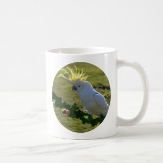 Christmas Cockatoo Bird in Australia Coffee Mug
