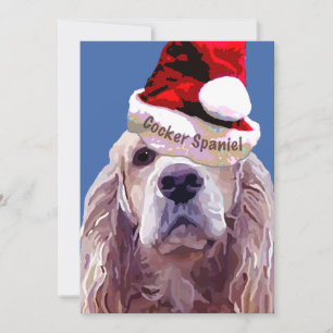 Christmas Cocker Spaniel Grt Card Pack