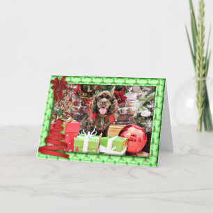 Christmas - Cocker Spaniel - Murphy Holiday Card