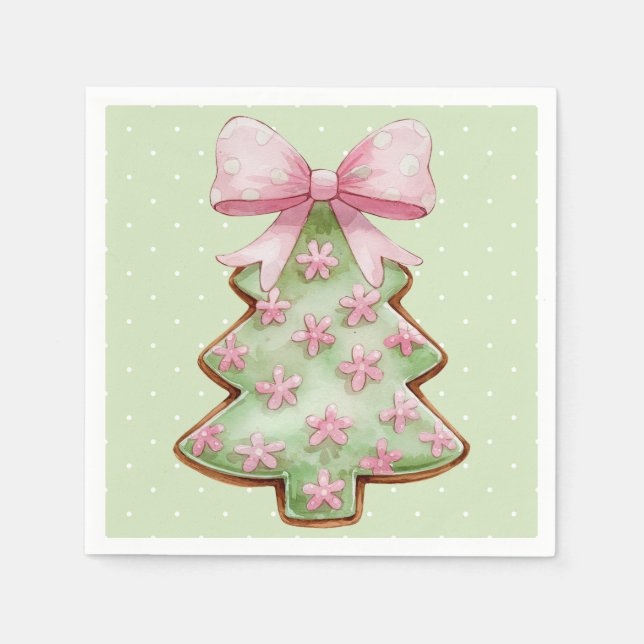 Christmas Cocktail Napkin (Front)