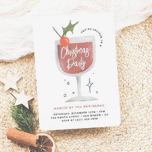 Christmas Cocktail Party   Fun & Festive Drinks Invitation