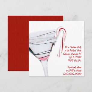 Christmas Cocktail Party Invitation