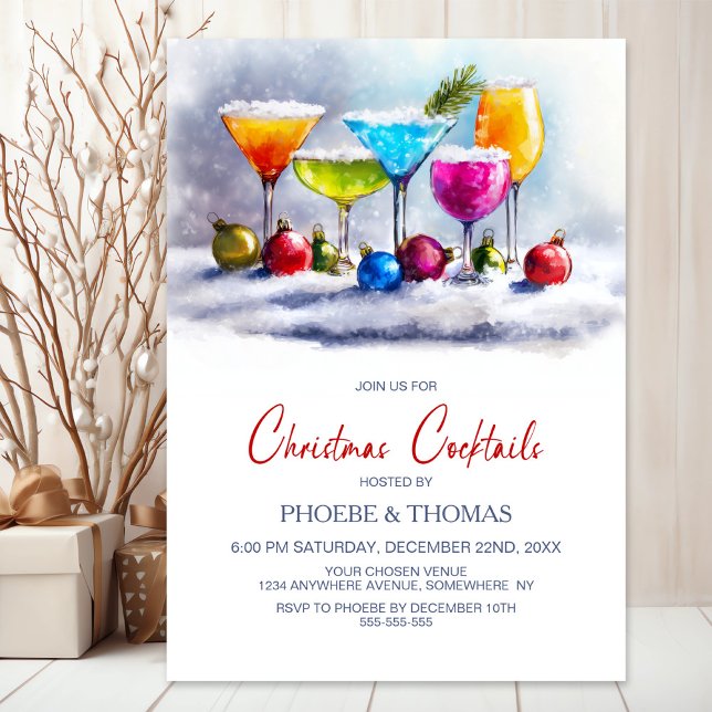 Christmas Cocktail Party Invitation (Creator Uploaded)