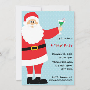 Christmas Cocktail Party Invitations