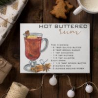 Christmas Cocktail Recipe Hot Buttered Rum