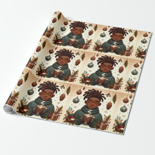 Christmas Cocoa Comfort- Christmas Wrapping Paper
