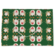 Christmas Cocoa Geometric Abstract